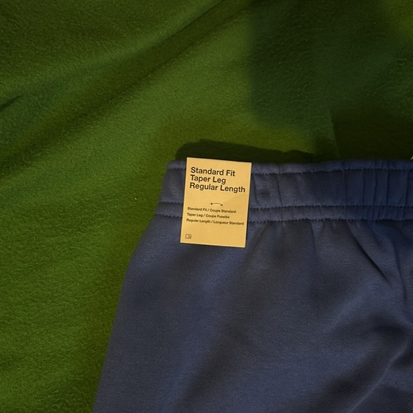 "Unlock style and comfort with this for-sale large royal blue joggers (NWT) - Picture 3 of 6